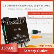 -TB21S Amplifier Board TPA3116D2  5.1 Subwoofer Amplifier Board 50WX2+100W 2.1 Channel Power Amplifi
