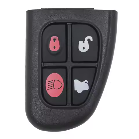 Keyecu 4 Buttons Bottom Part Remote Key Shell Case for Jaguar XJ XJR XJ8 S-type X-Type 2002 2003 200