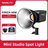 Nanlite Forza 60 60W 5600k LED Photography Lighting Projector Video Fill Light for Film Interview Re