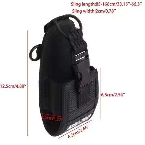 MSC-20D Radio for Case Holder for Baofeng UV3R+Plus Puxing PX-777 PX888 K A XX9A