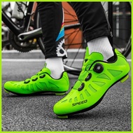 ◲ ☇◑ ♺ New Cleats Shoes with Pedal Set Cycling Shoes Men Road Bike Shoes for Mtb RB Cycling Sneaker