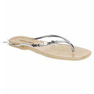 FINDAL Sandal Jepit Wanita Sendal Jelly Glitter Korean Simple DI-094