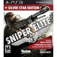 【電玩販賣機】全新未拆 PS3 狙擊精英V2 銀星完整版 -英文美版- 狙擊之神 Sniper Elite Silver