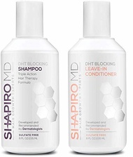 ▶$1 Shop Coupon◀  Hair Loss Shampoo and Leave in Conditioner | DHT Fighting Vegan Formula for Thinni