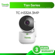 Tiandy H332A 3MP / H334A 4MP Indoor Wifi CCTV Security Camera | 360 | AI Detection | 2-Way Talk | Ni