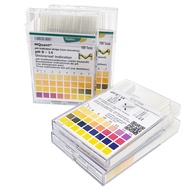 pH paper กระดาษทดสอบค่า pH 0-14 กระดาษลิตมัส pH indicator Universal indicator #109535 ยี่ห้อ Merck