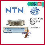 6010 NTN Japan Bearing 6010 (50 X 80 X 16mm) - 100% ORIGINAL