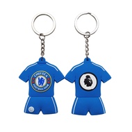 GANTUNGAN Football Club Jersey Rubber Keychain Chelsea