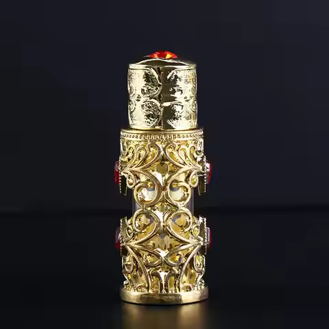 East Style Arabian Style Dubai Style Antiqued Metal Bottles Essential Oil Bottles Cosmetic Container