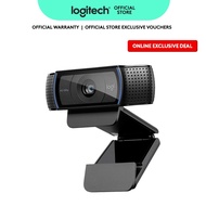 Logitech C920 HD Pro Webcam - 1080p Full HD Streaming Camera for Widescreen Video Calling and Record