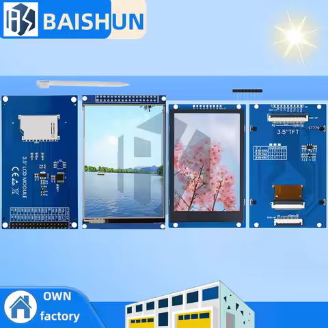 3.5 Inch 320x480 SPI TFT Serial Port Module 5V/3.3V PCB Adapter ST7796S/ST7796U LCD Display For Ardu