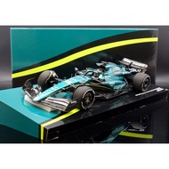 [MASH] Minichamps 1/18 Aston Martin AMR23 18 2023 F1 Bahlin Station