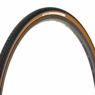 BAN PANARACER GRAVELKING SEMI SLICK PLUS 700X32 SS 700X32C BLACK BROWN - bicycle storeku