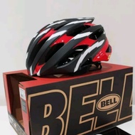 Helmet Bell BS Stratus MIPS Black Red - Helm Sepeda Original