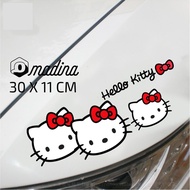 Hello Kitty sticker,/ car sticker, Hello Kitty car light sticker