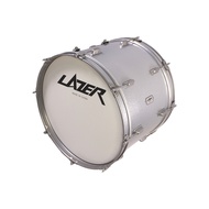 Lazer Marching Bass Drum 20'' Mwith Harness, Mallet, and Key BD20-HLC-SL