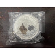 Perth Mint Australia Lunar Rabbit 2011 1 kg kilo .999 Silver Coin Colorized BU (Series II) Colored C