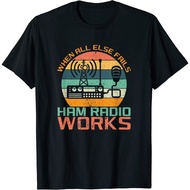 Vintage Ham Radio Works Amateur Radio Premium T-Shirt