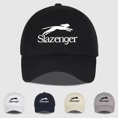MLFO Slazenger Cheetah Print Baseball Cap Lightweight, Breathable, Adjustable Sporty Classic Style U
