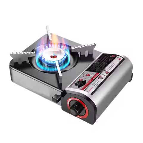 Mini Camping Stove Cassette Stove Camping Gas Stove Camp Kitchen Equipment Picnic Gas Burner Multifu