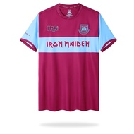 21 22 West Ham United home and away version numbers. 11 collar football team uniform short sleeved training kit