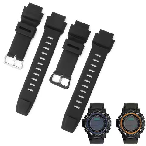 For Casio PROTREK PRW-3500/5100//5000/2000/2500 PRG-200/260/270/500/250/550 Watch Strap Resin Bracel