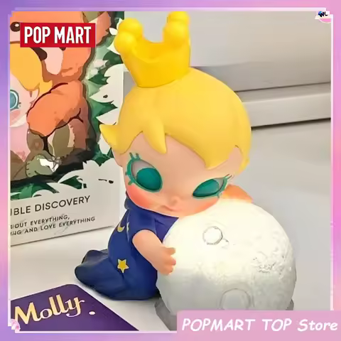 Authentic POP MART Baby Molly My Huggable Discovery Series Mystery Box Blind Box Toys Figures Model 