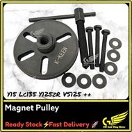 Y15ZR LC135 MAGNET JET PULLER MAGNET PULLEY OPENER  Y125Z 135LC V100 VS125 SRL115 Y15 NOUVO S EGOS E