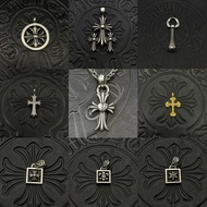 Pendant/925 Silver Cross Diamond Necklace Pendant Square Brand Sweater Chain Accessories 444