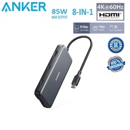 Anker 555 A83830A3 USB-C Hub (8-in-1), with 100W Power Delivery, 4K 60Hz HDMI Port, 10Gbps USB C and 2 A Data Ports