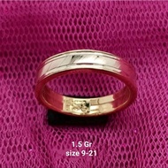 Jual Cincin Emas - 1.5 gram Kadar 375 8K - 480 Diskon