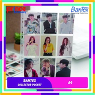 BANTEX COLLECTOR POCKET A4 PHOTOCARD SLEEVE/