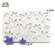 Hccmo 3D Rose Flower Leafs Silicone Mold DIY Fondant Chocolate Sugarcraft Cake Decor Baking Tools Co