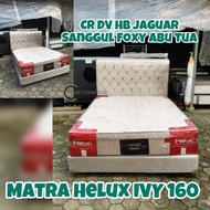 Matras Springbed Helux IVY 160x200 Set Jaguar Sanggul Foxy