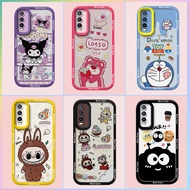 Casing Vivo Y20 Y20S Y12S Y12A V2026 V2029 V2043 Casing Compatible with Kuromi Pop Mart Phone Casing