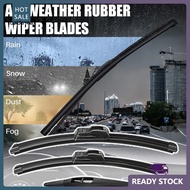 COLD 3Pcs Weatherproof Vehicle Wiper Blades For Suzuki SX4, Integrated Elastic Steel Sheet, No Noise
