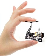 Reel mn100 fishing reel mini spinning fishing reel rotor & metal body