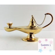 อาละดิน ตะเกียงน้ำมันตั้งโต๊ะ ลำตัวยาว 8 นิ้ว สินค้ามาใหม่! S.Happy