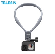 Telesin U shape Neck Holder Mount for Sports Camera  GoPro Hero 10 9 8 7 Insta360 GO 2 OSMO Action DJI