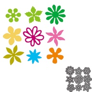 9pcs/lot Flower Metal Cutting Dies  Card Making Scrapbooking Making Embossing Cuts Stencil Craft Die