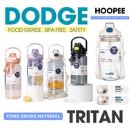 1500ml 2000ml Dodge Tritan Water Drinking Bottle 2L With Straw With Handle Sport Plastic BPA Free Mu