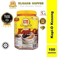 Kluang Coffee Cap Televisyen TV Kopi O Kosong Instant Premium Roasted Black No Sugar 100 Sachets x 10g SG Local Seller