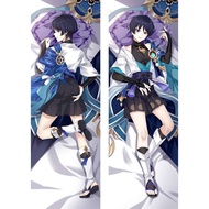 Wanderer Cosplay Dakimakura Body Pillow Case Anime Game Genshin Impact Hugging Pillow Scaramouch Pil