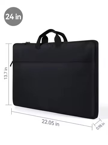 UPERFECT 24 inch Travel Carrying Bag for Apple iMac Desktop Computer Laptop Sleeve Protective Storag