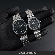 Women Watches☊﹉[70% OFF] Men Women Couple Set Polo Watch Stainless Steel Water Resistant Jam Tangan Lelaki Wanita Peremp