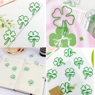 4-Leaf Clover Paper Clip Lucky Charm
