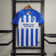 Jersi Brighton Albion Home 2023/2024 Quick Drying Football Jersey Oversize Sports Tshirt Baju Jersey