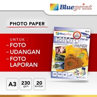 Blueprint BP-GPA3230 Glossy Photo Paper A3 1 Pack contains 20 Sheets