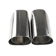 【DNK】-Car Accessories Exhaust Tip Stainless Steel Auto Exhaust Pipe Muffler Tip Car Tail Pipe Fit fo