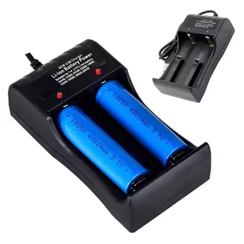 1/2/3 Slots Dual 18650 Chargers Lithium Battery Charger 4.2 / 3.7 V Rechargeable Battery Chargers fo